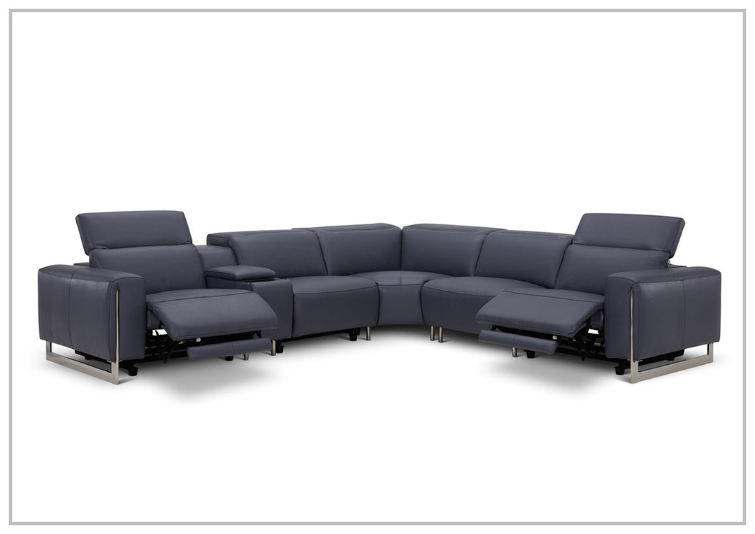 Gio Italia Picasso 6 Pcs Motion Recliner Sectional Sofa