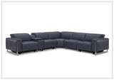 Gio Italia Picasso 6 Pcs Motion Recliner Sectional Sofa