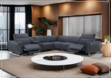 Gio Italia Picasso 6 Pcs Motion Recliner Sectional Sofa