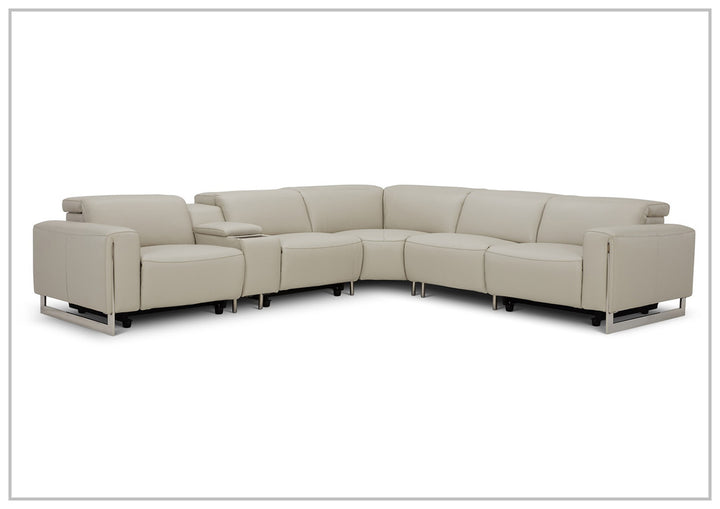 Gio Italia Picasso 6 Pcs Motion Recliner Sectional Sofa