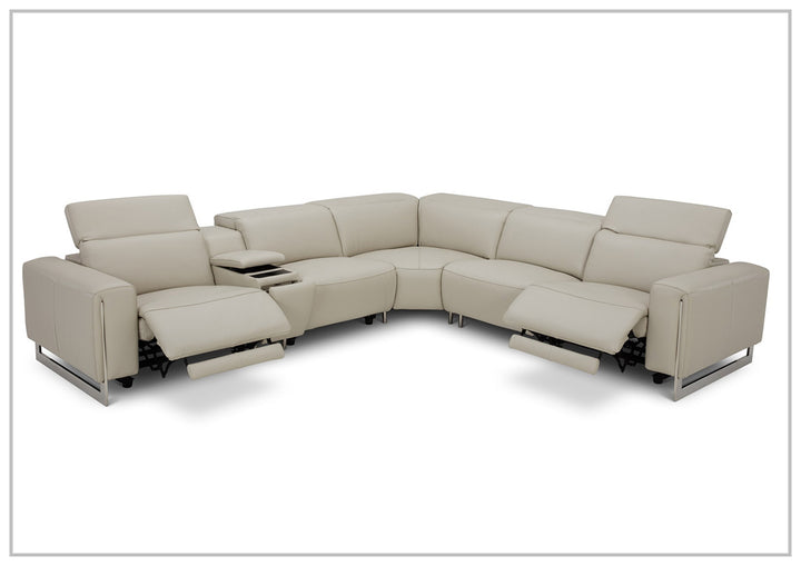 Gio Italia Picasso 6 Pcs Motion Recliner Sectional Sofa
