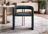 Purezza Accent Chair | Slate Gray Leather | Klaussner - SOFABED