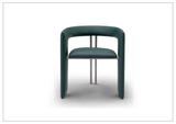 Purezza Accent Chair | Slate Gray Leather | Klaussner - SOFABED