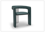 Purezza Accent Chair | Slate Gray Leather | Klaussner - SOFABED