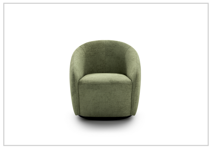Luonto Regalia Fabric Swivel Accent Chair