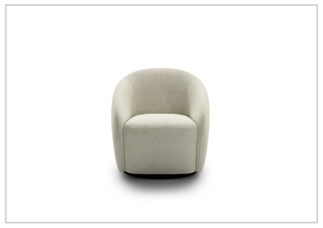 Luonto Regalia Fabric Swivel Accent Chair