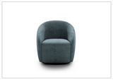 Luonto Regalia Fabric Swivel Accent Chair