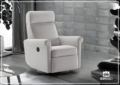Rolled-Fabric-Power-Recliner-Chair-with-Adjustable-Headrest-SOFABED