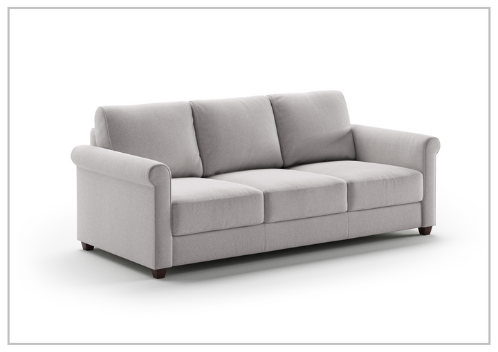 Luonto Rosalind 3-Seater Fabric Full XL Size Sleeper Sofa With Easy Deluxe Function-SOFABED