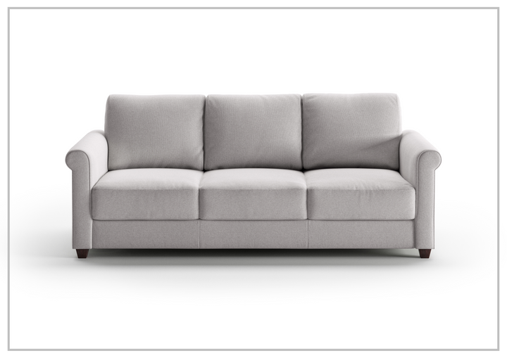 Luonto Rosalind 3-Seater Fabric Full XL Size Sleeper Sofa With Easy Deluxe Function-SOFABED