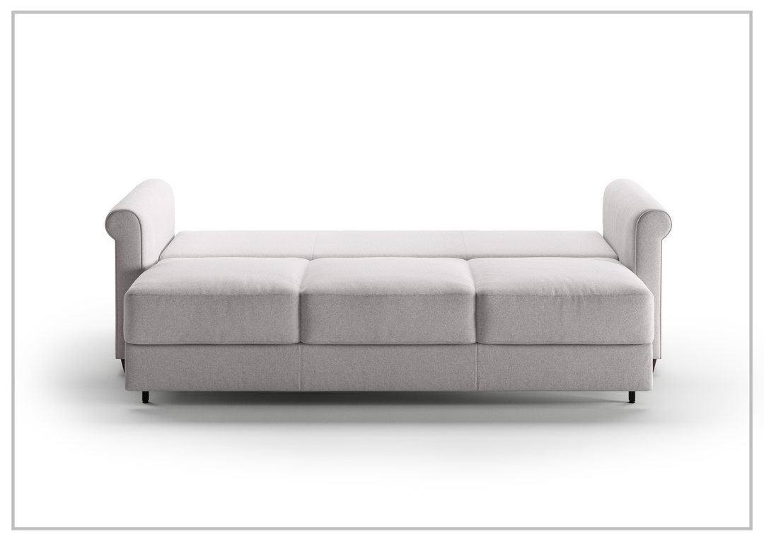 Luonto Rosalind 3-Seater Fabric Full XL Size Sleeper Sofa With Easy Deluxe Function-SOFABED