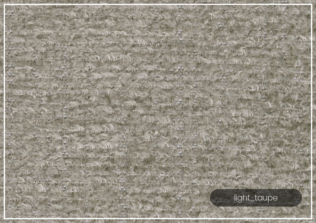 Seabrook 3-Seater Sofain Two Taupe Finishes