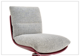 Klaussner Seduta Lounge Chair In Light Gray - SOFABED
