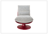 Klaussner Seduta Lounge Chair In Light Gray - SOFABED
