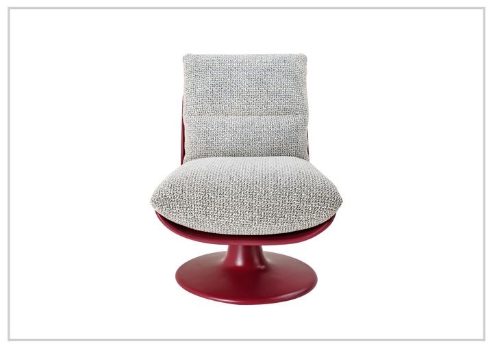 Klaussner Seduta Lounge Chair In Light Gray - SOFABED