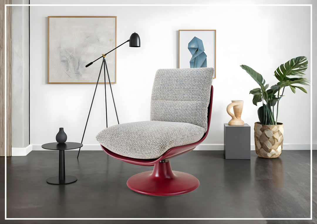 Klaussner Seduta Lounge Chair In Light Gray - SOFABED