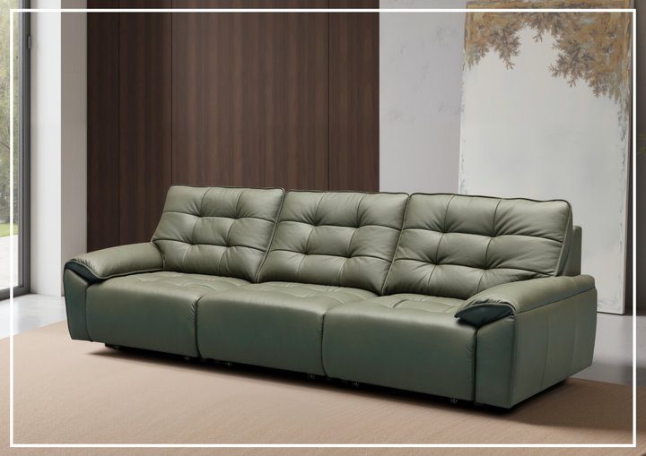 Skype leather | Sectional Sofa | Power Sliding Seats | Klaussner - SOFABED