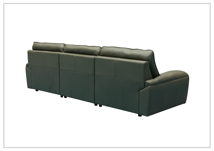 Skype leather | Sectional Sofa | Power Sliding Seats | Klaussner - SOFABED