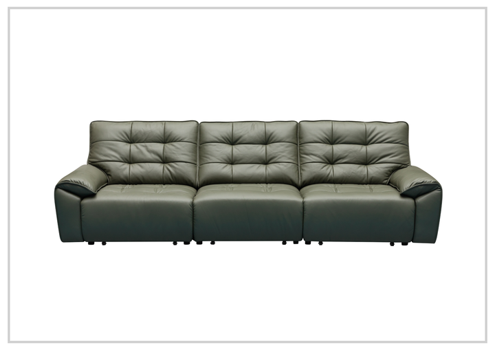 Skype leather | Sectional Sofa | Power Sliding Seats | Klaussner - SOFABED