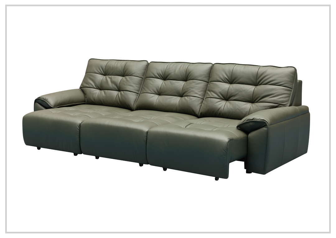 Skype leather | Sectional Sofa | Power Sliding Seats | Klaussner - SOFABED