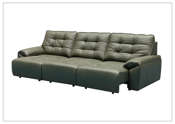Skype leather | Sectional Sofa | Power Sliding Seats | Klaussner - SOFABED