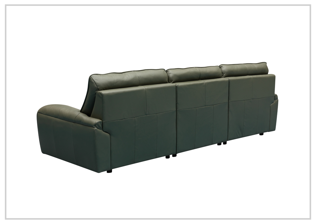 Skype leather | Sectional Sofa | Power Sliding Seats | Klaussner - SOFABED