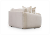 Bernhardt Soleil Fabric Sectional Sofa With Box Edge Pillows