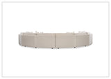 Bernhardt Soleil Fabric Sectional Sofa With Box Edge Pillows