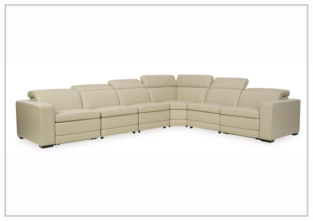 Titan 5-Seater Power Reclining Sectional in Two Colors