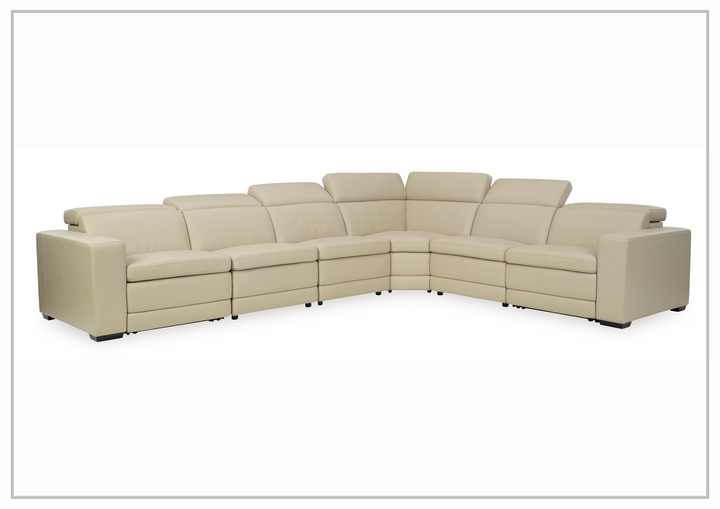 Gio Italia Titan 5-Seater Power Reclining Sectional
