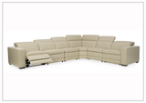 Titan 5-Seater Power Reclining Sectional in Two Colors