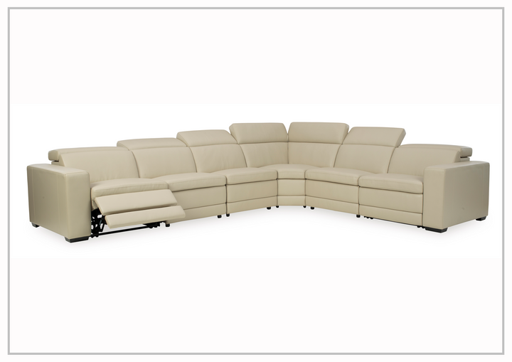 Gio Italia Titan 5-Seater Power Reclining Sectional