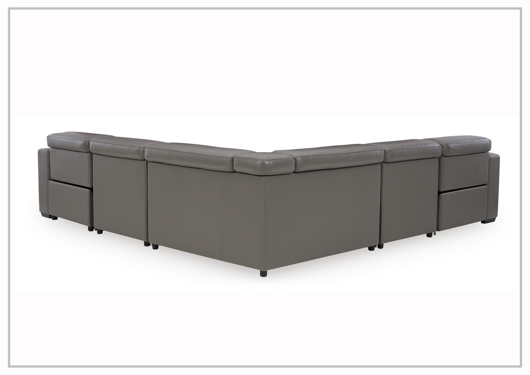Gio Italia Titan 5-Seater Power Reclining Sectional