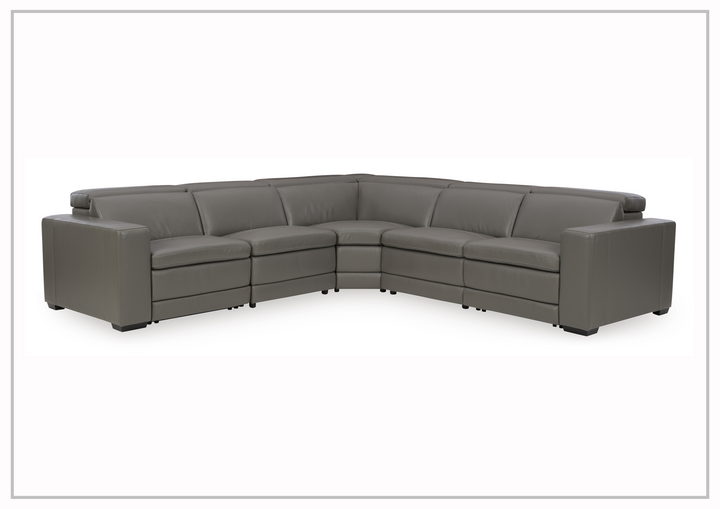 Gio Italia Titan 5-Seater Power Reclining Sectional
