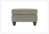 Bernhardt Tarleton Fabric Ottoman
