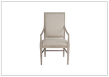 Universal Furniture Coalesce Wooden Arm Chair in Light Gray-sofabed.com