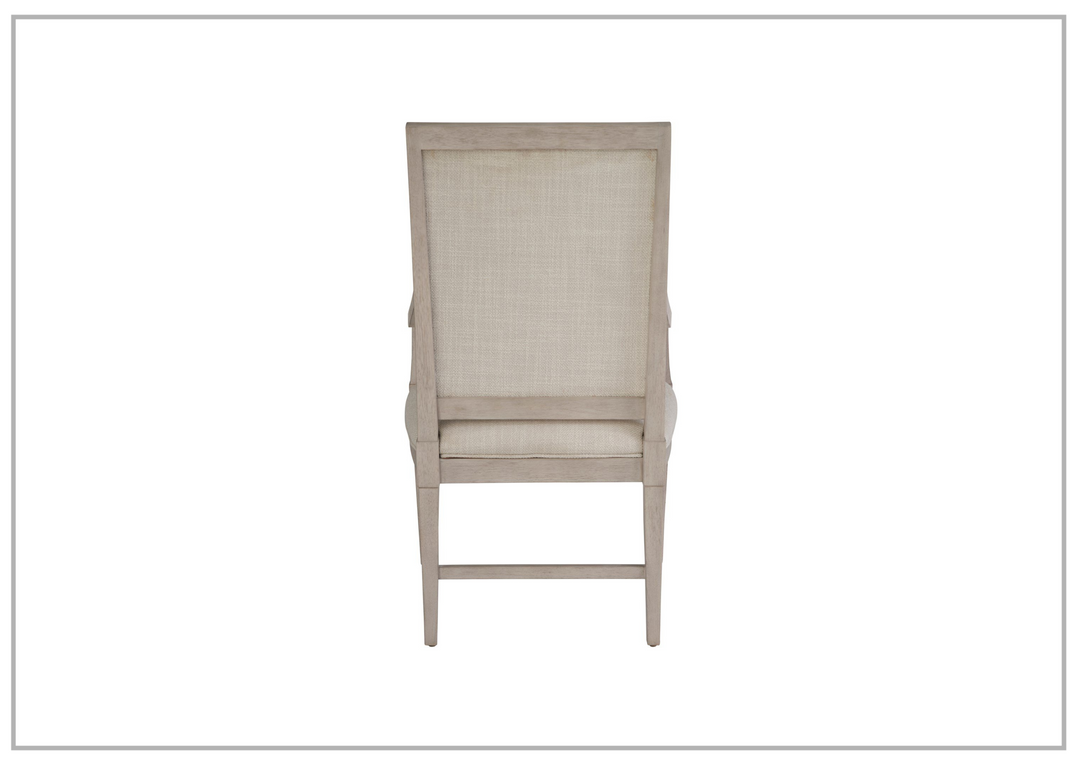 Universal Furniture Coalesce Wooden Arm Chair in Light Gray-sofabed.com