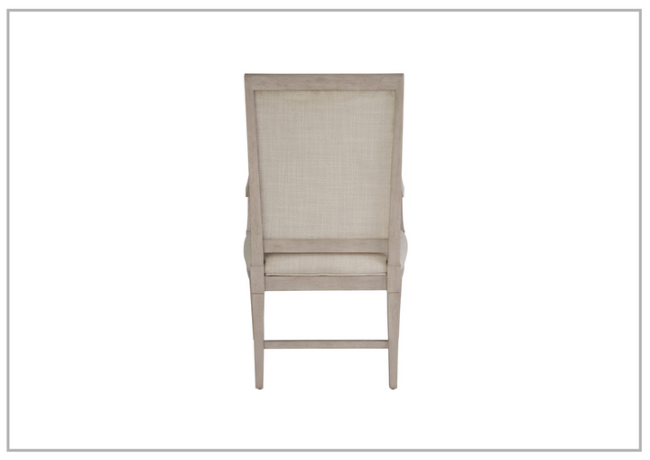 Universal Furniture Coalesce Wooden Arm Chair in Light Gray-sofabed.com