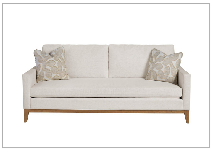 Universal Furniture Escape-Coastal Jude Fabric Sofa in White