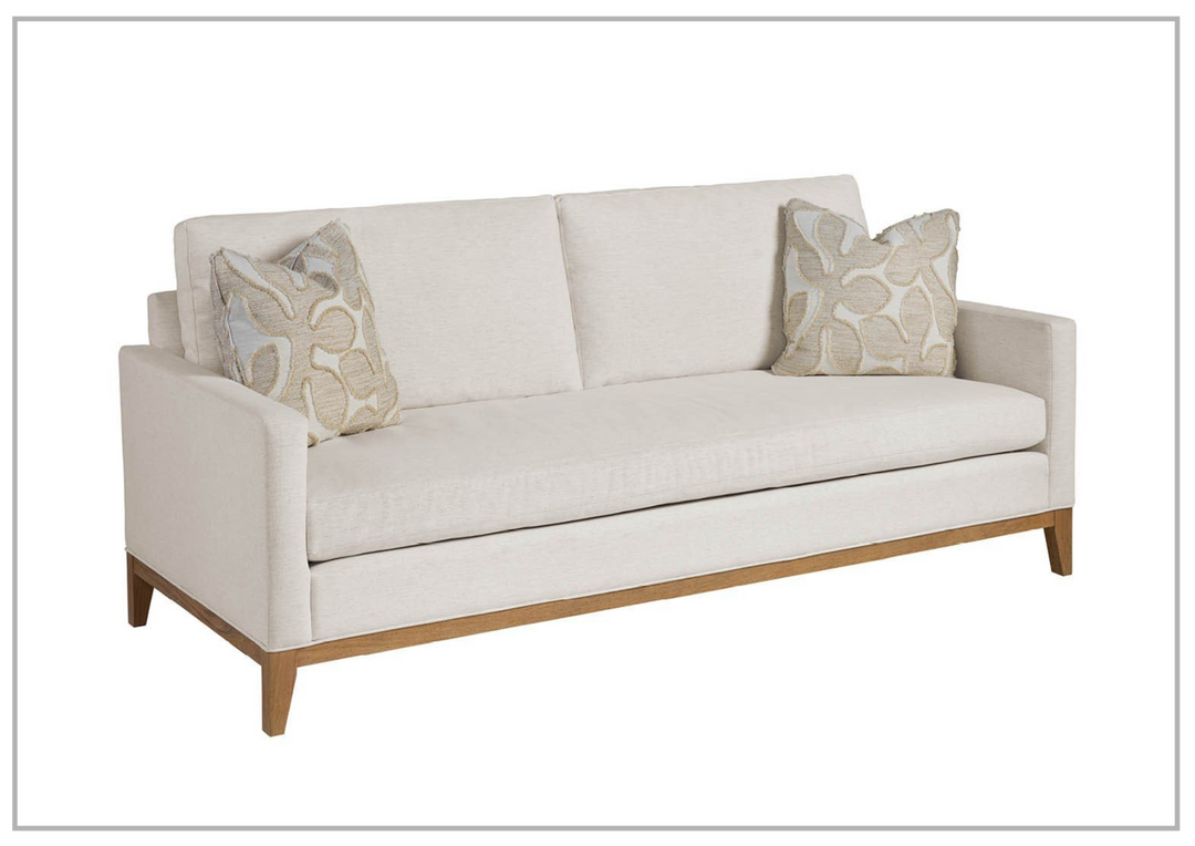 Universal Furniture Escape-Coastal Jude Fabric Sofa in White