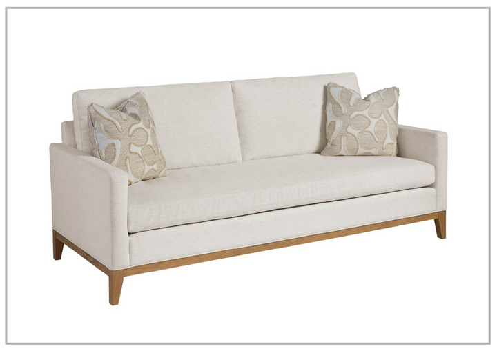 Universal Furniture Escape-Coastal Jude Fabric Sofa in White