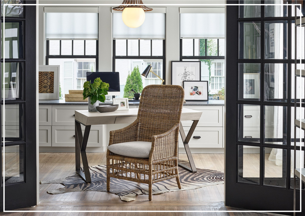 Universal Furniture Irving Woven Brown Arm Chair-sofabed.com