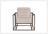 Jensen Leather Accent Chair | Metal Frame | Universal Furniture- SofaBed