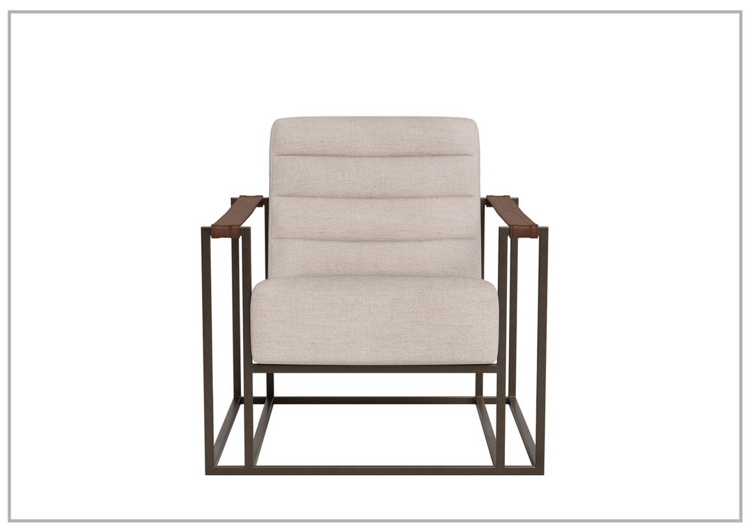 Jensen Leather Accent Chair | Metal Frame | Universal Furniture- SofaBed
