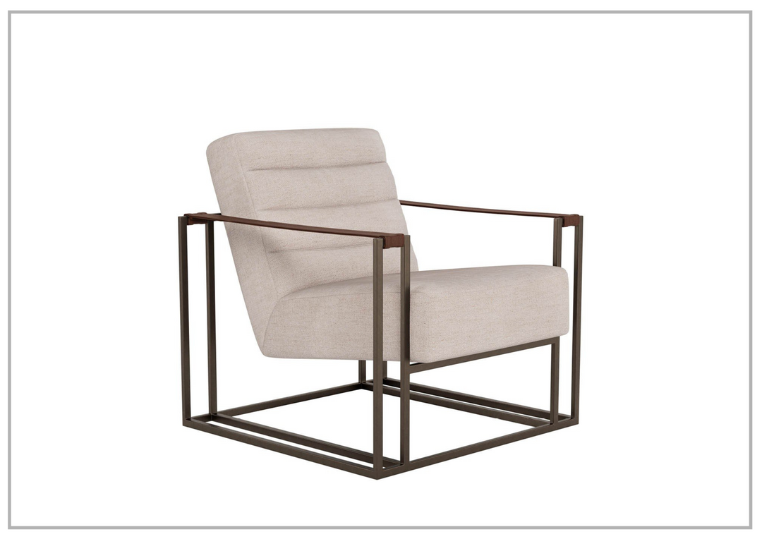 Jensen Leather Accent Chair | Metal Frame | Universal Furniture- SofaBed