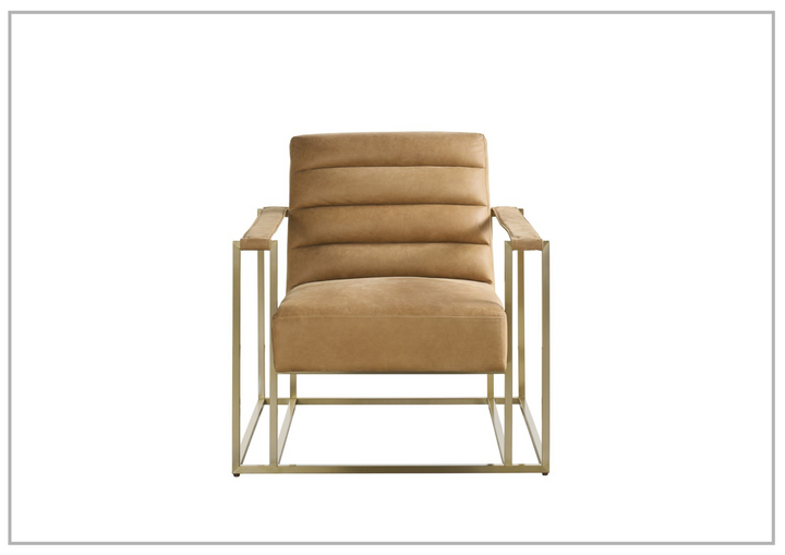 Jensen Leather Accent Chair | Metal Frame | Universal Furniture- SofaBed