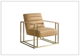 Jensen Leather Accent Chair | Metal Frame | Universal Furniture- SofaBed