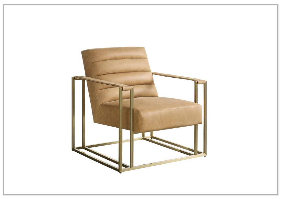Jensen Leather Accent Chair | Metal Frame | Universal Furniture- SofaBed