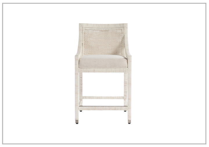 Universal Furniture Longboat White Counter Chair-sofabed.com