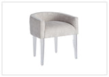Universal Furniture Love Joy Bliss Fabric Vanity Chair with Acrylic Legs-Sofabed